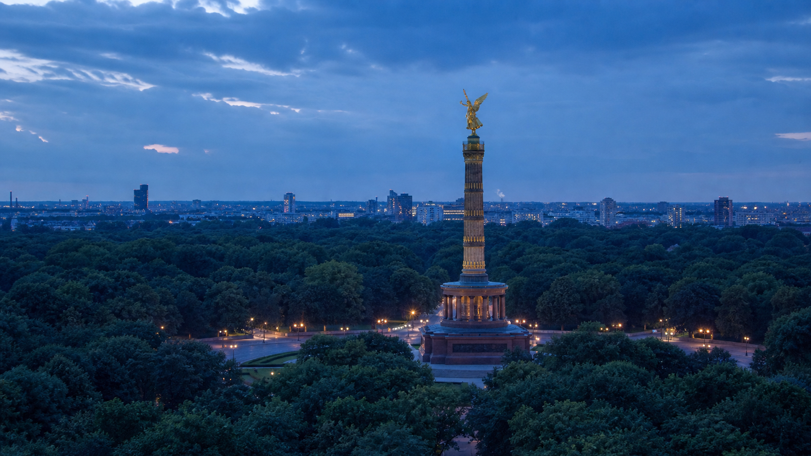 Siegessäule — Einsatzgebiet Tiergarten