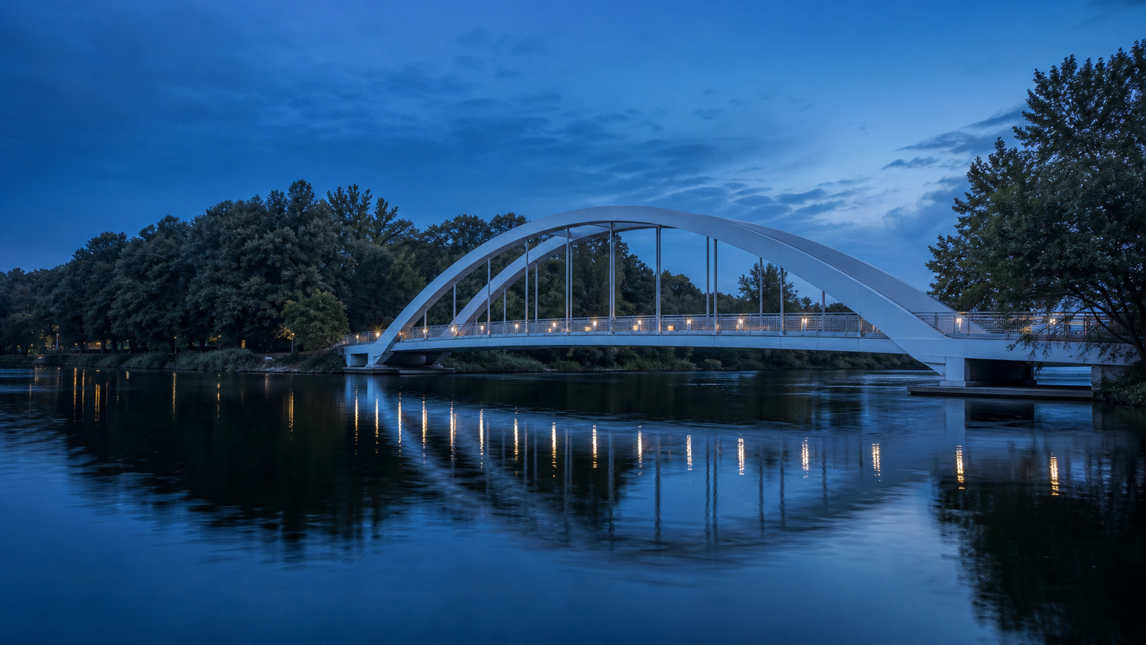 Treptower Park mit Abteibrücke — Einsatzgebiet Treptow